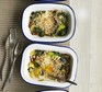 Baked eggs brunch