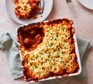 Cowboy pie in a baking dish