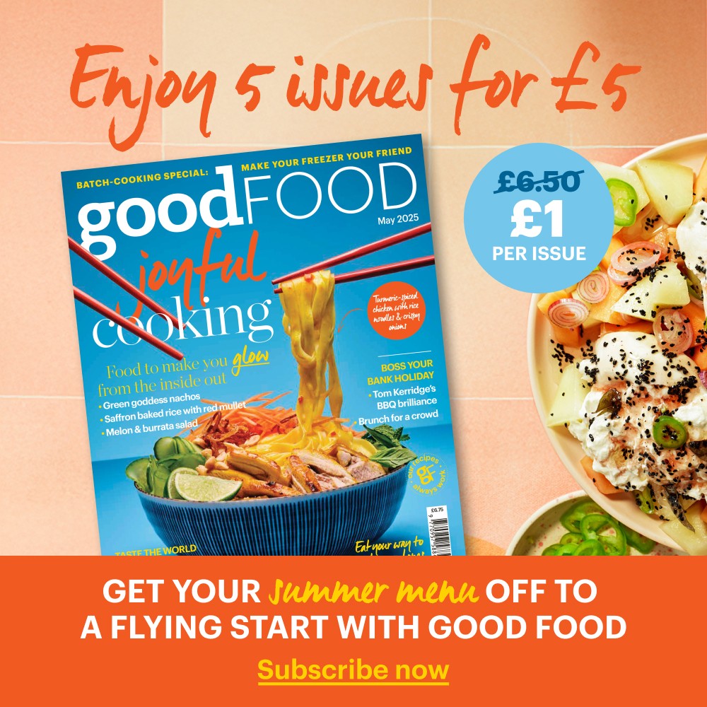 Good Food Subscription promotion Good Food summer magazine on a promotional image