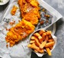 Next level fish and chips served in newspaper
