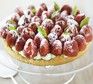 Strawberry sablée tart