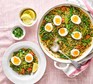 Spicy ‘vedgeree’ served in a casserole dish