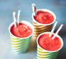 Watermelon & strawberry slushie