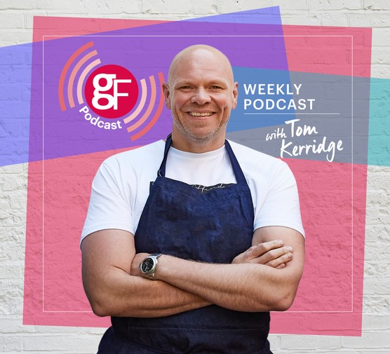 Tom Kerridge hosting the Good Food podcast