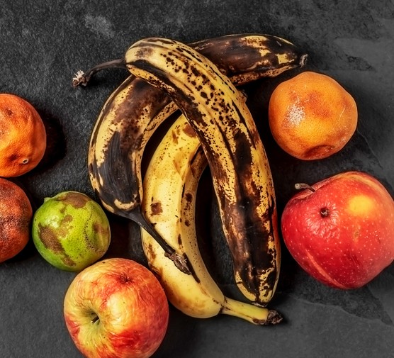 Overripe fruits