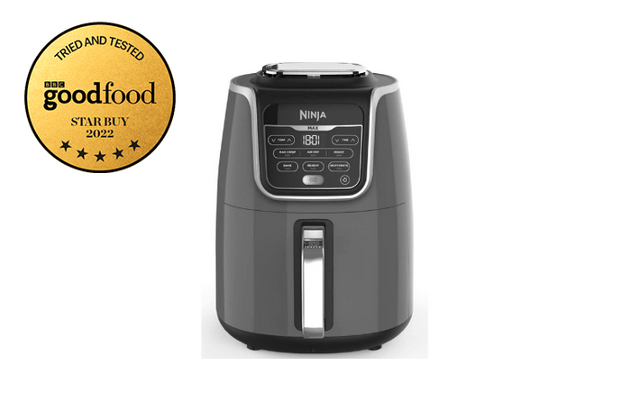 Ninja AF160UK Air Fryer Max 5.2L high res with star badge Ninja Air Fryer Max